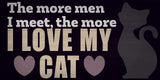 Pet Sign Wood I Love My Cat 10"x5" - Special Order - Team Fan Cave