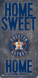 Houston Astros Sign Wood 6x12 Home Sweet Home Design - Team Fan Cave