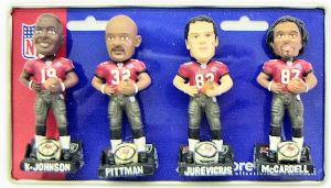Tampa Bay Buccaneers Super Bowl 37 Champ Forever Collectibles Mini Bobblehead Set - Team Fan Cave