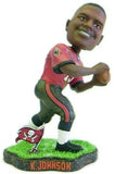 Tampa Bay Buccaneers Keyshawn Johnson Game Worn Forever Collectibles Bobblehead - Team Fan Cave