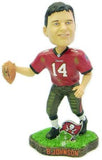 Tampa Bay Buccaneers Brad Johnson Game Worn Forever Collectibles Bobblehead - Team Fan Cave