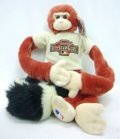2004 All-Star Game Rally Monkey Plush - Team Fan Cave