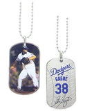 Los Angeles Dodgers Eric Gagne Sport Dog Tagz Necklace - Team Fan Cave