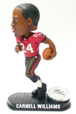 Tampa Bay Buccaneers Carnell Williams Forever Collectibles Black Base Bobblehead - Team Fan Cave