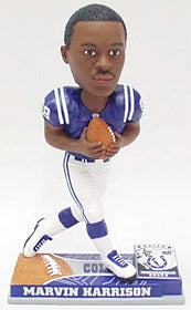 Indianapolis Colts Marvin Harrison Forever Collectibles On Field Bobblehead - Team Fan Cave