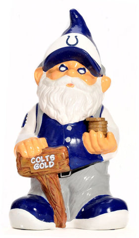 Indianapolis Colts Garden Gnome - Coin Bank - Team Fan Cave