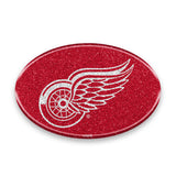 Detroit Red Wings Auto Emblem - Oval Color Bling - Team Fan Cave