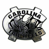 North Carolina Tar Heels Auto Emblem - Silver