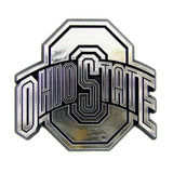 Ohio State Buckeyes Auto Emblem - Silver - Team Fan Cave