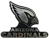 Arizona Cardinals Auto Emblem - Silver - Team Fan Cave