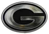 Green Bay Packers Auto Emblem - Silver - Team Fan Cave