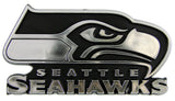 Seattle Seahawks Auto Emblem - Silver - Team Fan Cave