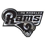 Los Angeles Rams Auto Emblem - Silver - Team Fan Cave