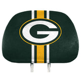 Green Bay Packers Headrest Covers Full Printed Style - Team Fan Cave