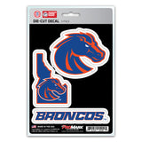 Boise State Broncos Decal Die Cut Team 3 Pack