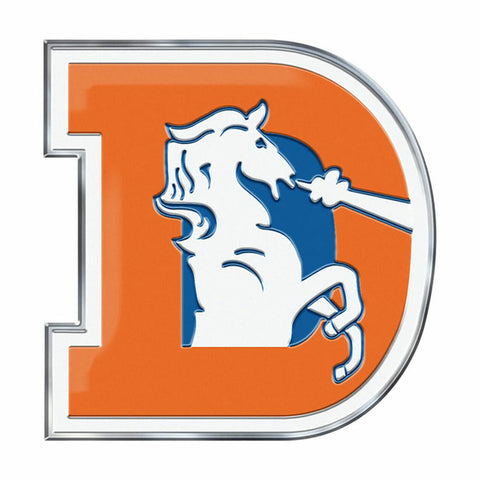 Denver Broncos Auto Emblem Color Alternate Logo - Team Fan Cave