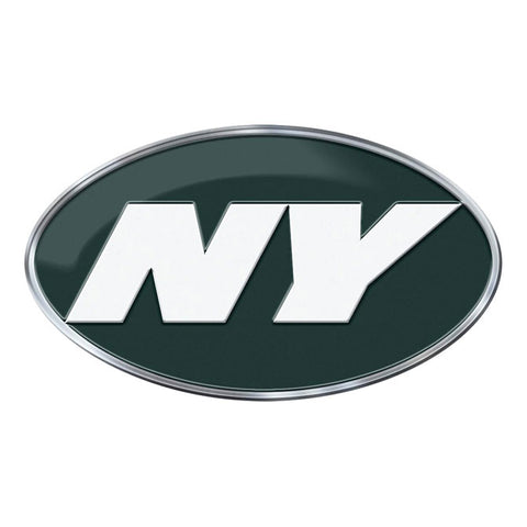 New York Jets Auto Emblem Color Alternate Logo - Team Fan Cave