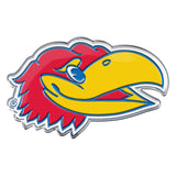 Kansas Jayhawks Auto Emblem Color Alternate Logo - Special Order - Team Fan Cave