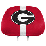 Georgia Bulldogs Headrest Covers Full Printed Style - Special Order-0