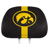 Iowa Hawkeyes Headrest Covers Full Printed Style - Special Order-0