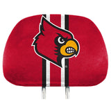 Louisville Cardinals Headrest Covers Full Printed Style - Special Order-0