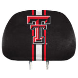 Texas Tech Red Raiders Headrest Covers Full Printed Style - Special Order - Team Fan Cave
