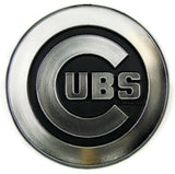 Chicago Cubs Auto Emblem - Silver - Team Fan Cave