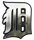 Detroit Tigers Auto Emblem - Silver - Team Fan Cave