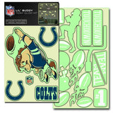 Indianapolis Colts Decal Lil Buddy Glow in the Dark Kit - Team Fan Cave