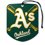 Oakland Athletics Air Freshener Shield Design 2 Pack - Special Order