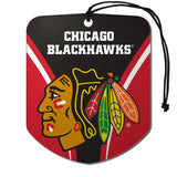 Chicago Blackhawks Air Freshener Shield Design 2 Pack
