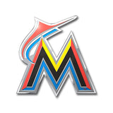 Miami Marlins Auto Emblem Color - Team Fan Cave