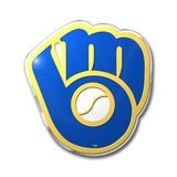 Milwaukee Brewers Auto Emblem Color