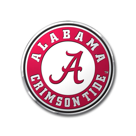 Alabama Crimson Tide Auto Emblem - Color - Team Fan Cave
