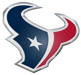 Houston Texans Auto Emblem - Color - Team Fan Cave