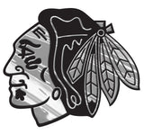 Chicago Blackhawks Auto Emblem - Silver - Team Fan Cave