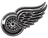 Detroit Red Wings Auto Emblem - Silver - Team Fan Cave