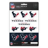 Houston Texans Decal Set Mini 12 Pack - Team Fan Cave