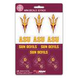 Arizona State Sun Devils Decal Set Mini 12 Pack - Special Order