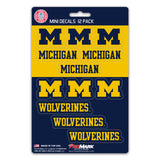 Michigan Wolverines Decal Set Mini 12 Pack