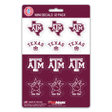 Texas A&M Aggies Decal Set Mini 12 Pack - Special Order