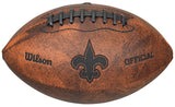 New Orleans Saints Football - Vintage Throwback - 9 Inches - Team Fan Cave
