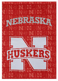 Nebraska Cornhuskers Flag Double Sided Glitter - Team Fan Cave