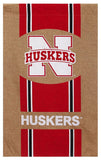 Nebraska Cornhuskers Burlap House Flag 29x43 - Team Fan Cave