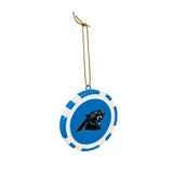 Carolina Panthers Ornament Game Chip Special Order - Team Fan Cave