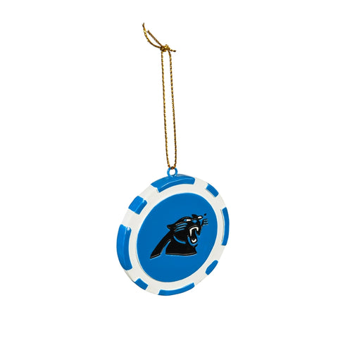 Carolina Panthers Ornament Game Chip Special Order - Team Fan Cave