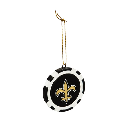 New Orleans Saints Ornament Game Chip Special Order - Team Fan Cave