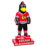 Chicago Blackhawks Garden Statue Mascot Design Special Order - Team Fan Cave