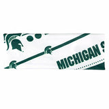 Michigan State Spartans Headband Stretch Patterned - Special Order - Team Fan Cave