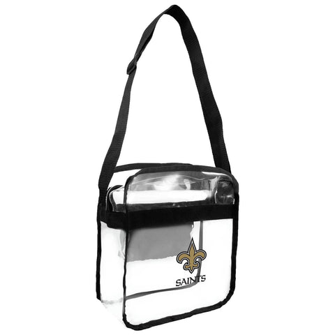 New Orleans Saints Clear Carryall Crossbody - Special Order-0